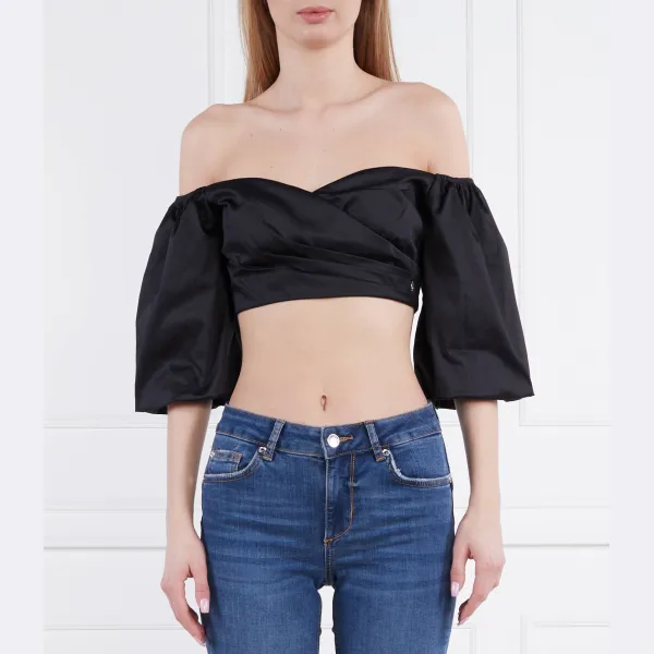 Укороченная блузка Guess, черный
Укороченная блузка Guess, черный