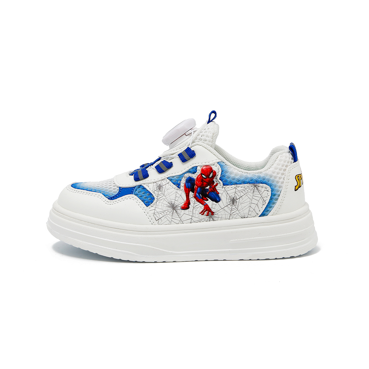 Детские повседневные кроссовки Spider Man Series с противоскользящей подошвой, амортизирующей, износостойкой, дышащей подошвой Disney, белый/синий
Детские повседневные кроссовки Spider Man Series с противоскользящей подошвой, амортизирующей, износостойкой, дышащей подошвой Disney, белый/синий