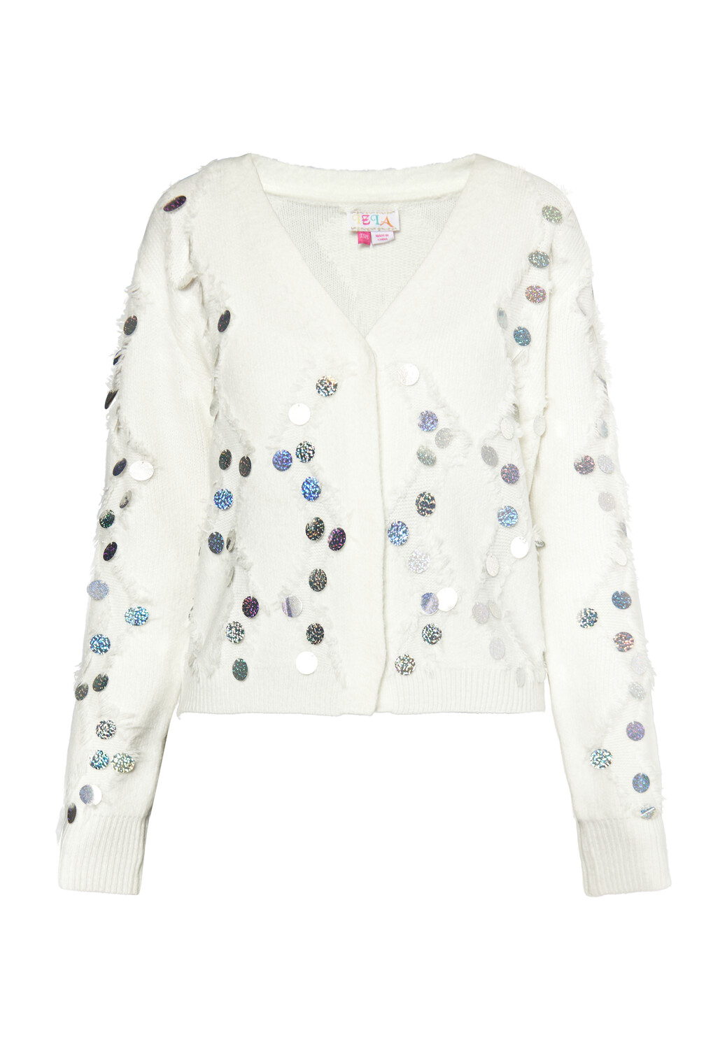 Толстовка IZIA Cardigan, белый
Толстовка IZIA Cardigan, белый