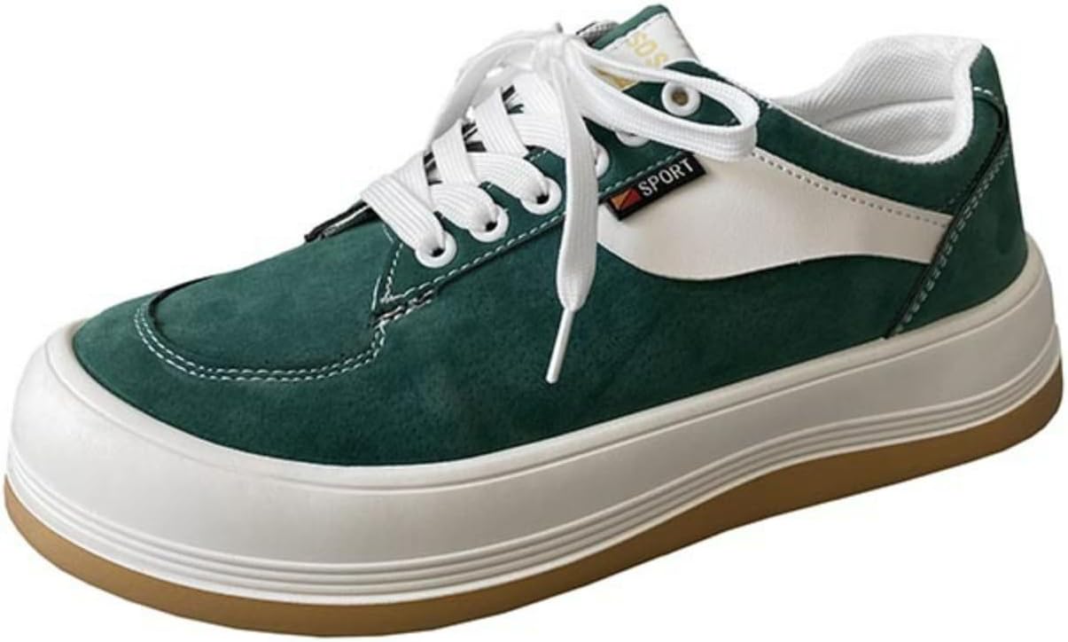 Модные ретро-кроссовки для женщин и мужчин, стильные повседневные массивные платформенные дышащие кроссовки Macefil, зеленый
Модные ретро-кроссовки для женщин и мужчин, стильные повседневные массивные платформенные дышащие кроссовки Macefil, зеленый