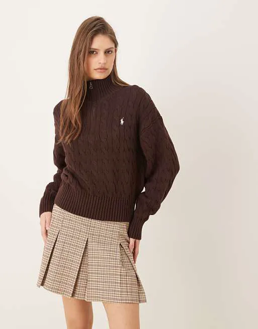 Бежевая клетчатая юбка строгого кроя ASOS DEISGN
Бежевая клетчатая юбка строгого кроя ASOS DEISGN