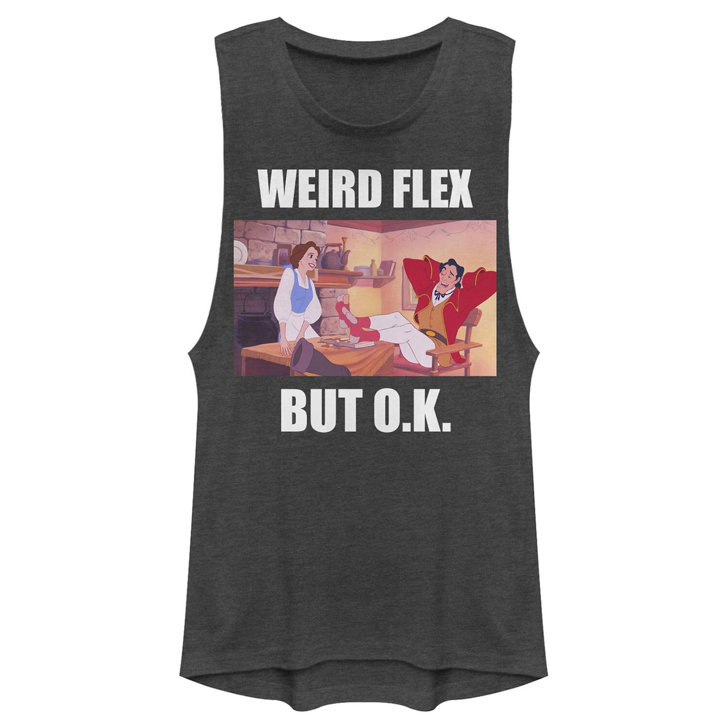 Майка с изображением мускулов Disney's Gaston Juniors "Weird Flex" Licensed Character
Майка с изображением мускулов Disney's Gaston Juniors "Weird Flex" Licensed Character