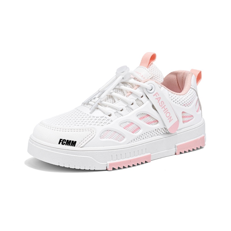 Прочные дышащие низкие повседневные кроссовки для детей FCMM, белый/розовый
Прочные дышащие низкие повседневные кроссовки для детей FCMM, белый/розовый