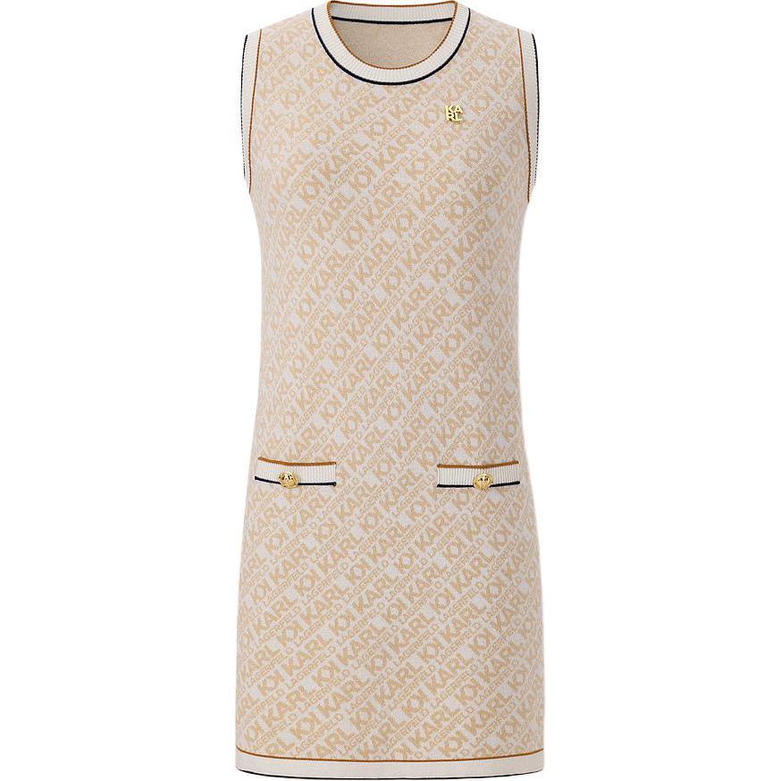 KARL LAGERFELD Женское бежевое платье без рукавов KARL LAGERFELD / Karl Lagerfeld Jeans
KARL LAGERFELD Женское бежевое платье без рукавов KARL LAGERFELD / Karl Lagerfeld Jeans