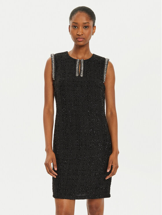 Трикотажное платье обычного кроя Rinascimento, черный
Трикотажное платье обычного кроя Rinascimento, черный