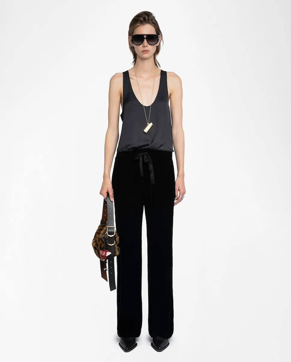 Женские брюки Poma с низкой талией Zadig & Voltaire, черный
Женские брюки Poma с низкой талией Zadig & Voltaire, черный