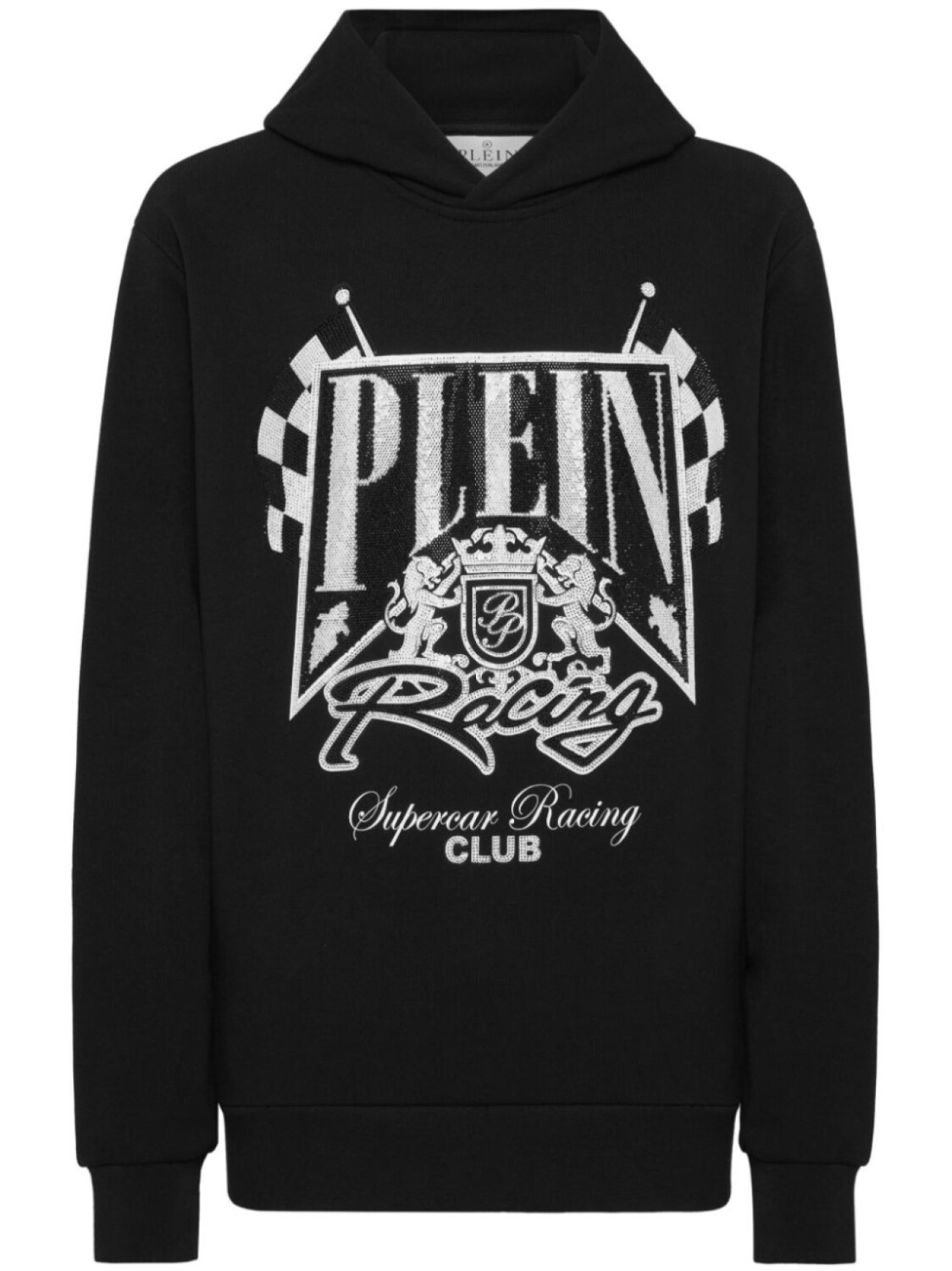 Толстовка с капюшоном Philipp Plein Racing Club, черный
Толстовка с капюшоном Philipp Plein Racing Club, черный