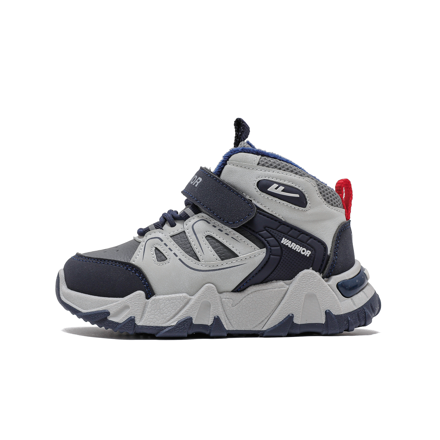 Лёгкие амортизирующие утеплённые кроссовки Mid для детей Lifestyle WARRIOR, серый/синий
Лёгкие амортизирующие утеплённые кроссовки Mid для детей Lifestyle WARRIOR, серый/синий