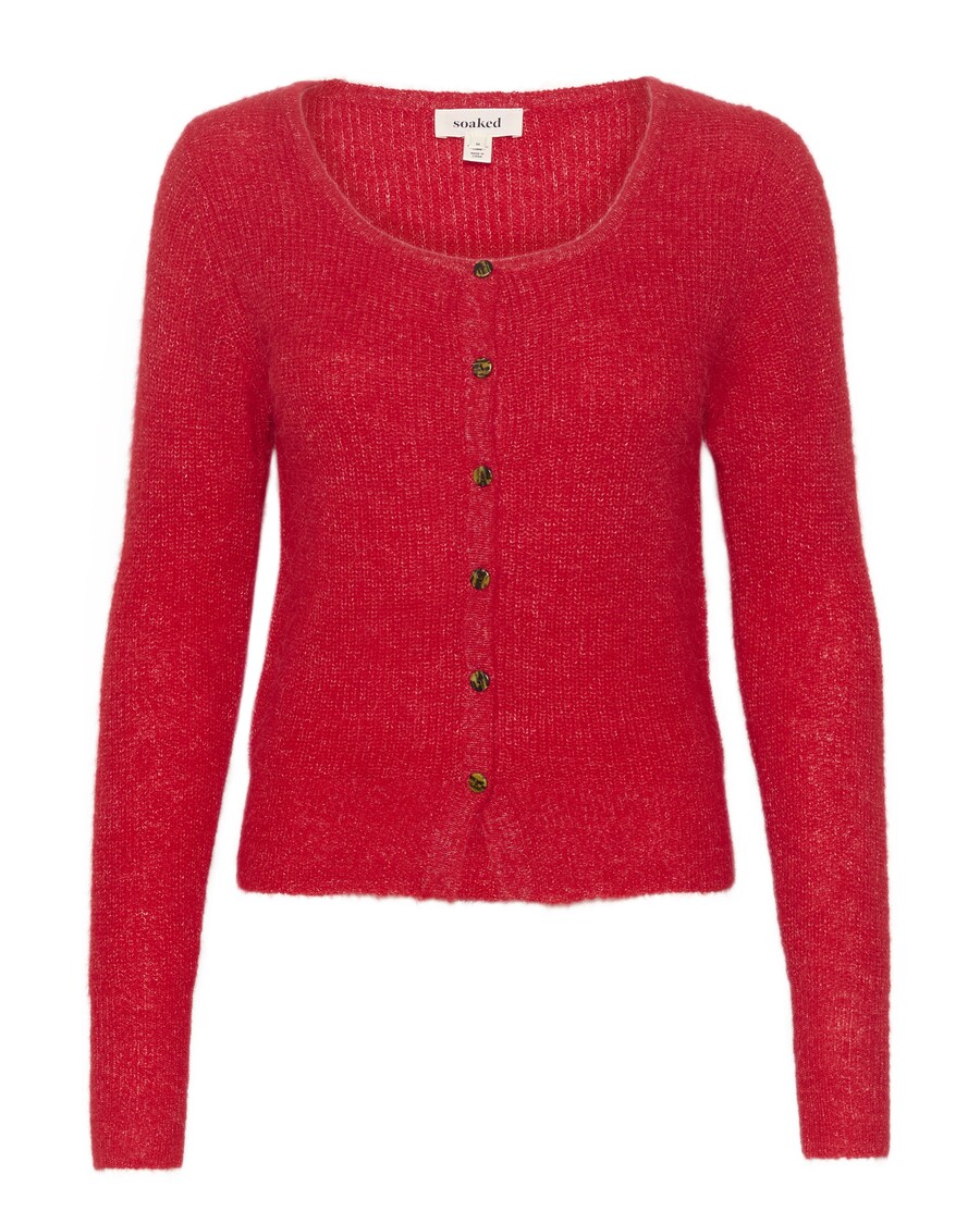 Вязаный кардиган SOAKED IN LUXURY Tuesday, Red
Вязаный кардиган SOAKED IN LUXURY Tuesday, Red