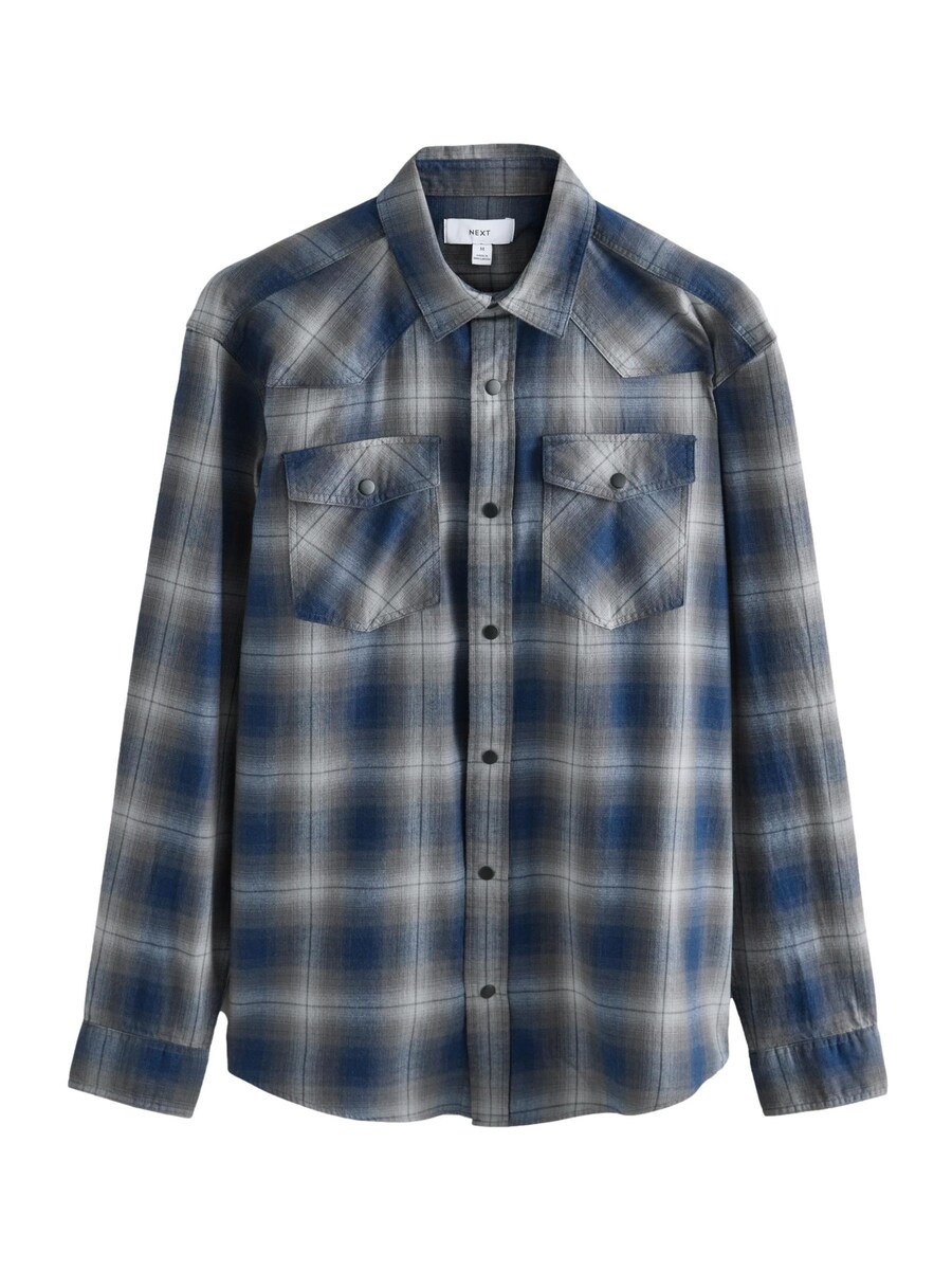 Рубашка обычного кроя на пуговицах Next, темно-синий
Рубашка обычного кроя на пуговицах Next, темно-синий