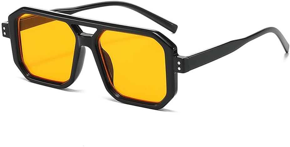 Мужские солнцезащитные очки в стиле панк с двойной перемычкой, прозрачные градиентные линзы, защита от ультрафиолета UV400, женские солнцезащитные очки HVTVTLA, Black Orange
Мужские солнцезащитные очки в стиле панк с двойной перемычкой, прозрачные градиентные линзы, защита от ультрафиолета UV400, женские солнцезащитные очки HVTVTLA, Black Orange