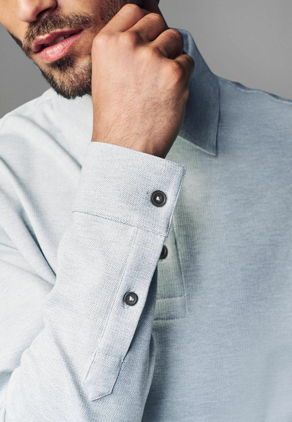 Рубашка поло Next, серый
Рубашка поло Next, серый