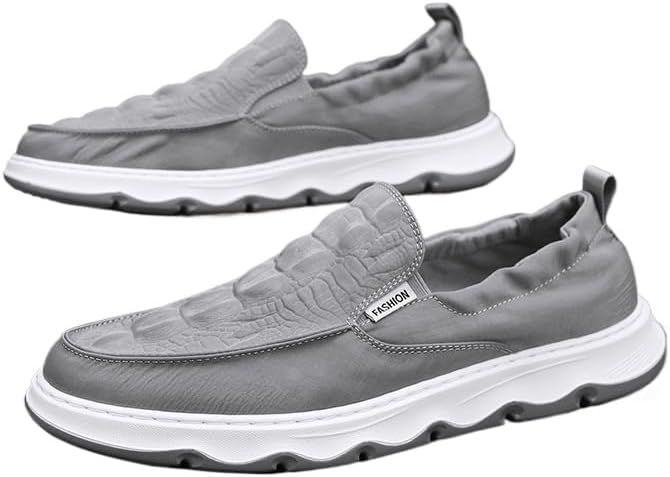 Мужские лоферы Relaxed-Fit Slip-On, брезентовые лоферы с поддержкой свода стопы, тапочки для прогулок на улице Soft Time Toy, серый
Мужские лоферы Relaxed-Fit Slip-On, брезентовые лоферы с поддержкой свода стопы, тапочки для прогулок на улице Soft Time Toy, серый