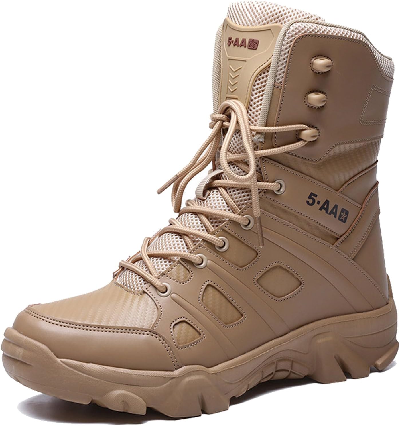 Тактические ботинки для мужчин, легкие рабочие ботинки, кожаные военные ботинки, ботинки для боевых действий, боковая молния, мотоциклетные ботинки для походов Zivopah, Sand
Тактические ботинки для мужчин, легкие рабочие ботинки, кожаные военные ботинки, ботинки для боевых действий, боковая молния, мотоциклетные ботинки для походов Zivopah, Sand