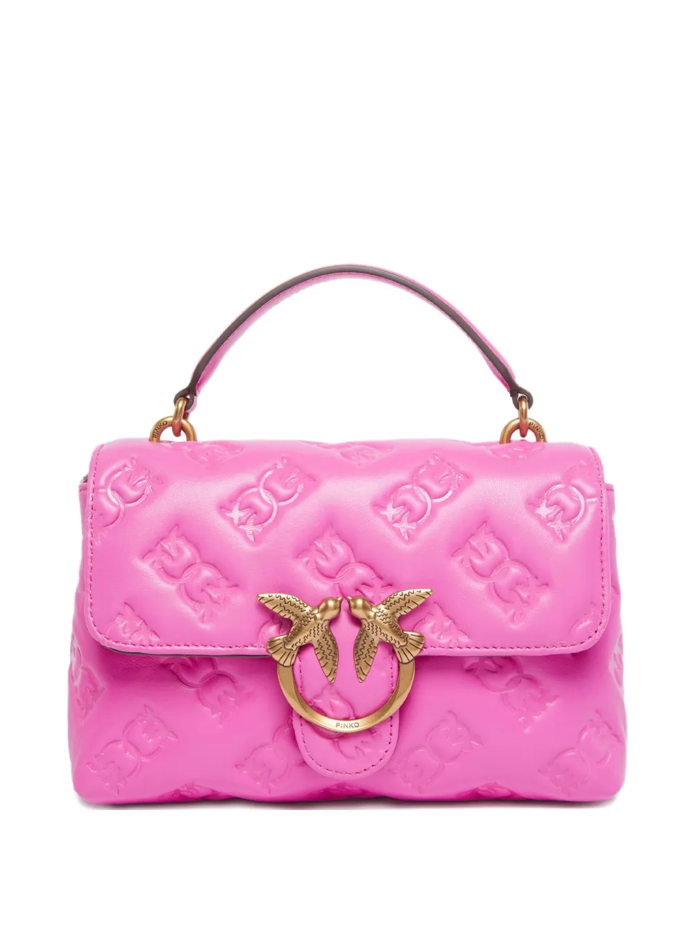 Стеганая сумка-тоут с логотипом PINKO, розовый
Стеганая сумка-тоут с логотипом PINKO, розовый