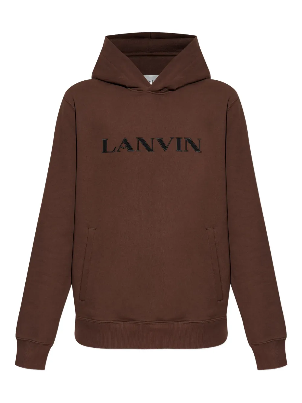 Худи с вышитым логотипом Lanvin, коричневый
Худи с вышитым логотипом Lanvin, коричневый
