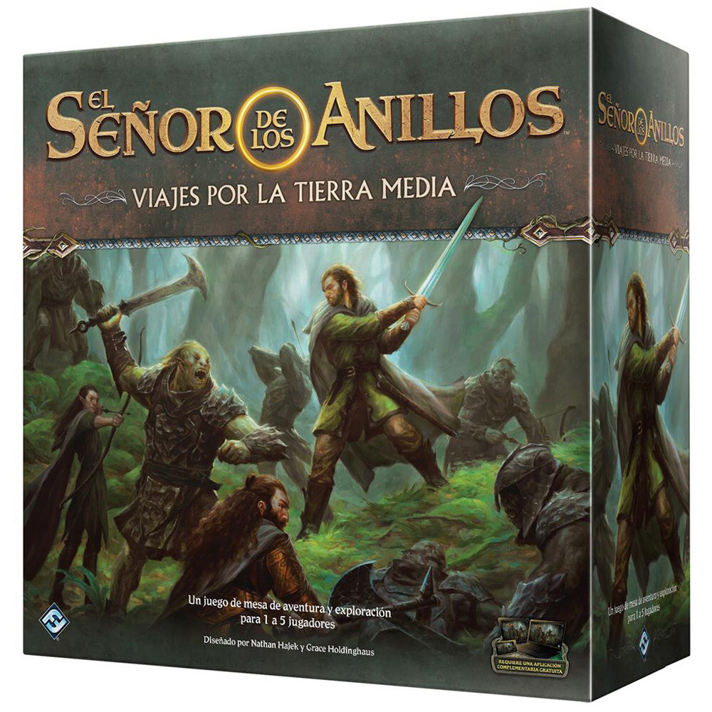 Настольная игра Fantasy Flight Games The Lord of the Rings: Viajes por la Tierra Media - Base Game (Spanish Edition)
Настольная игра Fantasy Flight Games The Lord of the Rings: Viajes por la Tierra Media - Base Game (Spanish Edition)