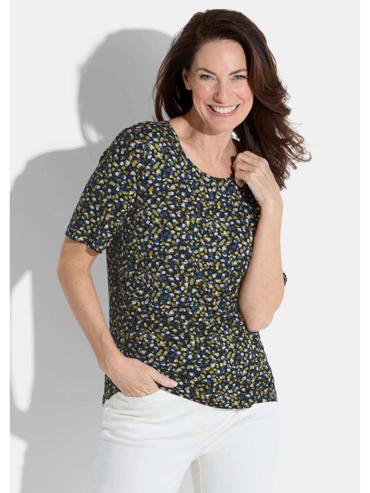 GOLDNER Короткий размер: Футболка темно-синего/зеленого цвета/с узором, Зеленый, GOLDNER Короткий размер: Футболка темно-синего/зеленого цвета/с узором
GOLDNER Короткий размер: Футболка темно-синего/зеленого цвета/с узором, Зеленый, GOLDNER Короткий размер: Футболка темно-синего/зеленого цвета/с узором