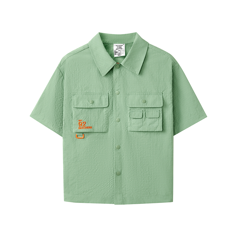 Детская повседневная рубашка с лацканом Lapel Moderate Skechers, basil зеленый/01dp
Детская повседневная рубашка с лацканом Lapel Moderate Skechers, basil зеленый/01dp