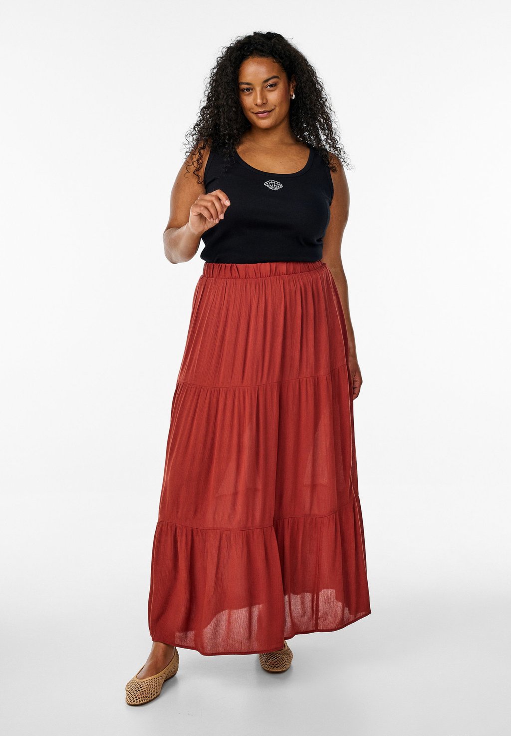 Юбка макси MIT GUMMIZUG AM BUND Zizzi, темно-красный
Юбка макси MIT GUMMIZUG AM BUND Zizzi, темно-красный