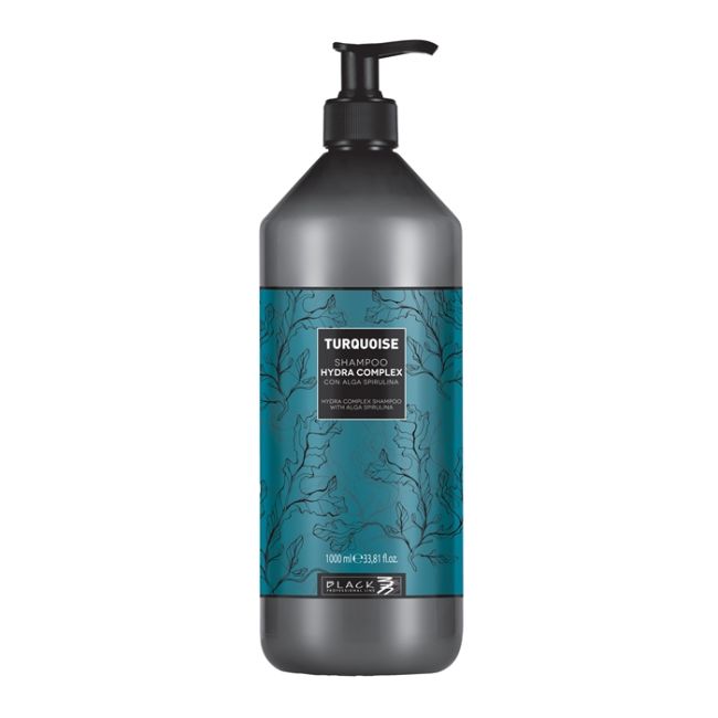 Черный бирюзовый шампунь для волос Hydra Complex Black Professional, 1000 мл
Черный бирюзовый шампунь для волос Hydra Complex Black Professional, 1000 мл