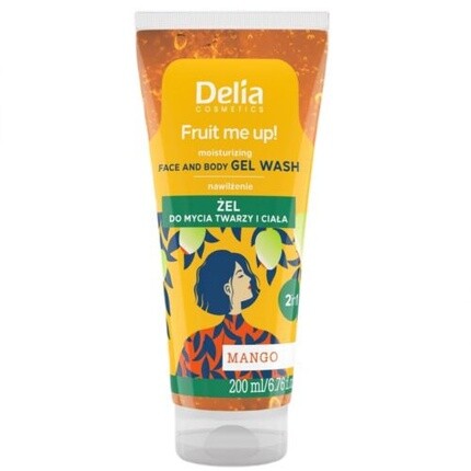 Fruit Me Up Гель для душа и лица с ароматом манго 200 мл Delia Markenlos
Fruit Me Up Гель для душа и лица с ароматом манго 200 мл Delia Markenlos