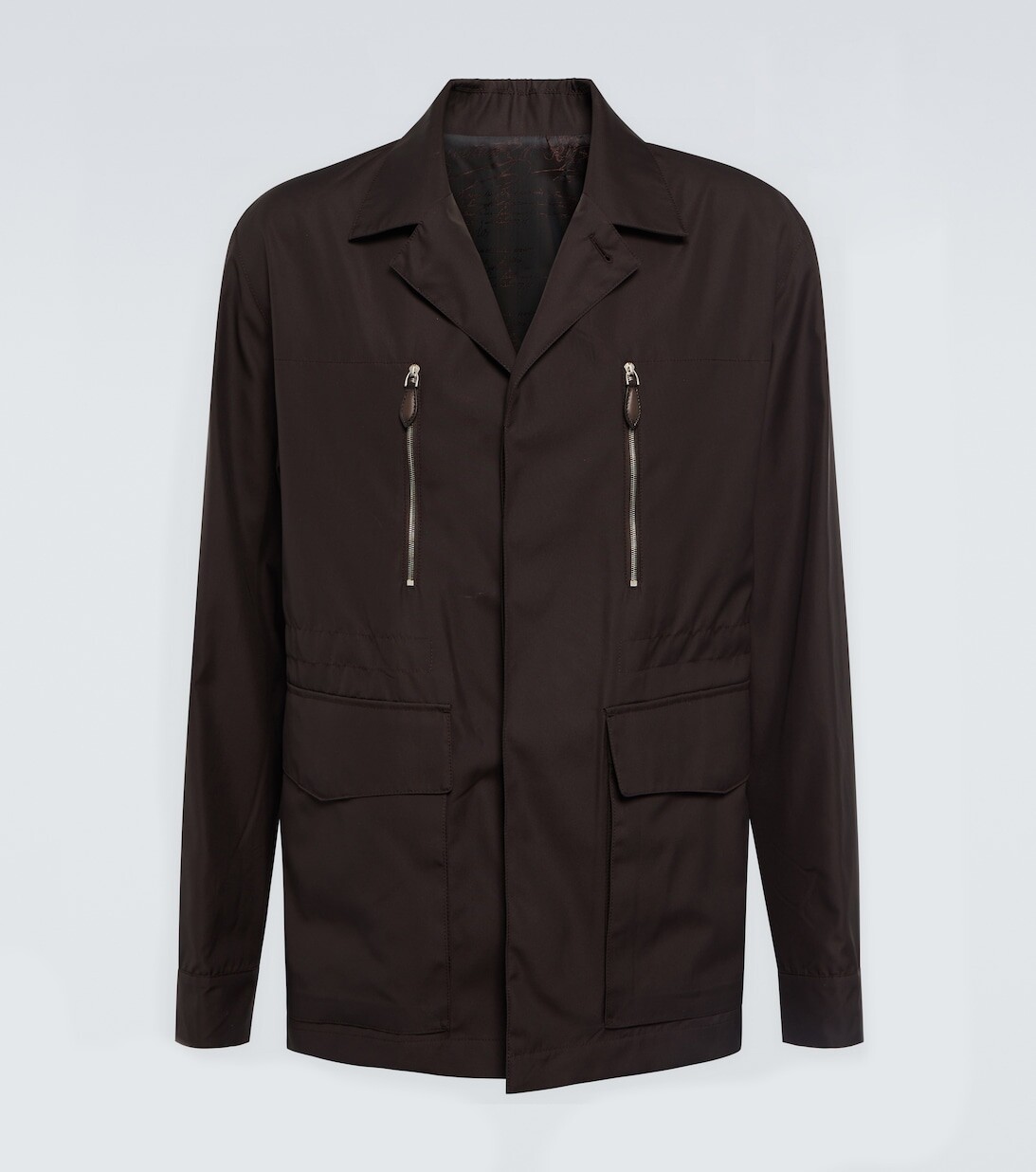 Куртка из смесового шелка Berluti, коричневый
Куртка из смесового шелка Berluti, коричневый
