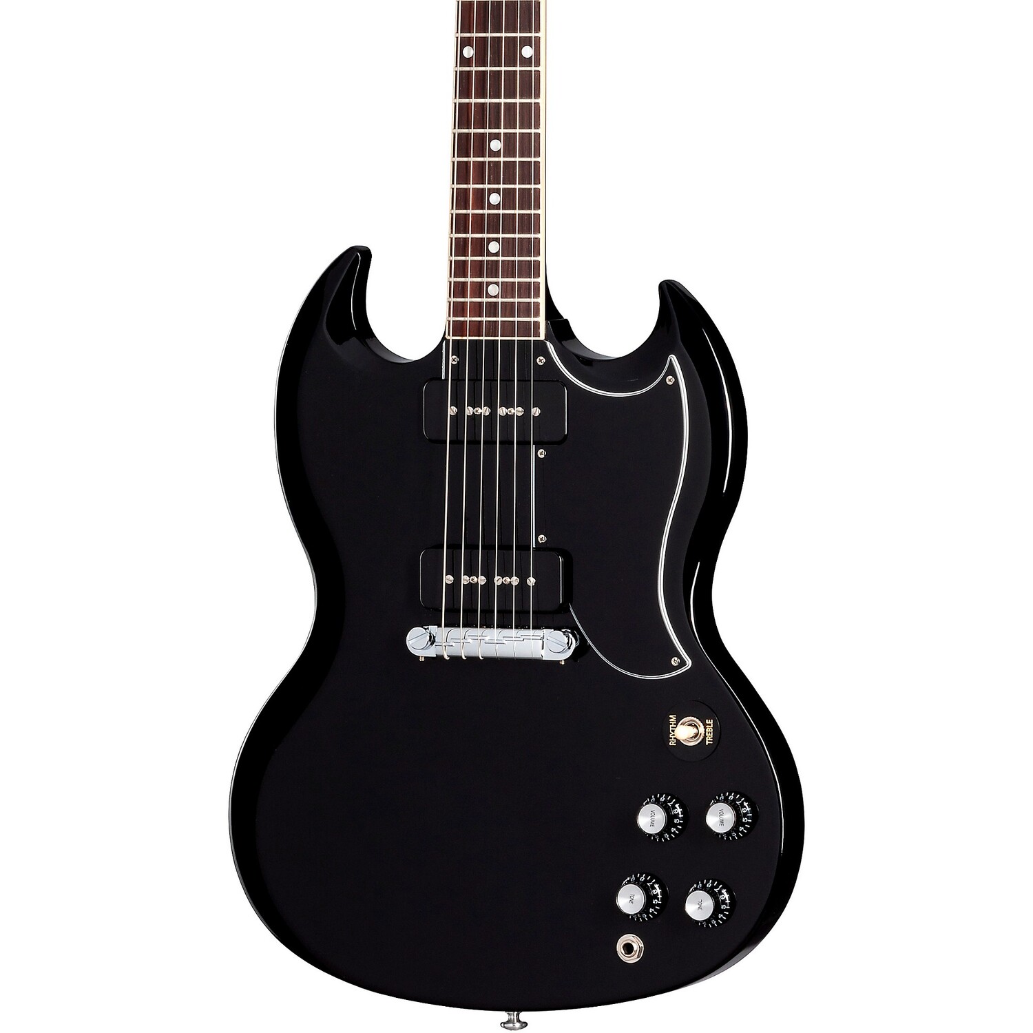 Электрогитара Gibson SG Special, черное дерево
Электрогитара Gibson SG Special, черное дерево