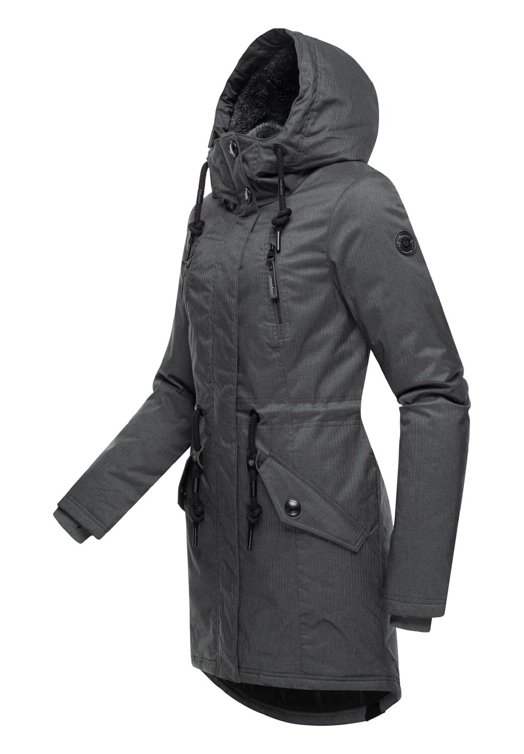 Зимнее пальто Элси Меланж Ragweartm, черный
Зимнее пальто Элси Меланж Ragweartm, черный