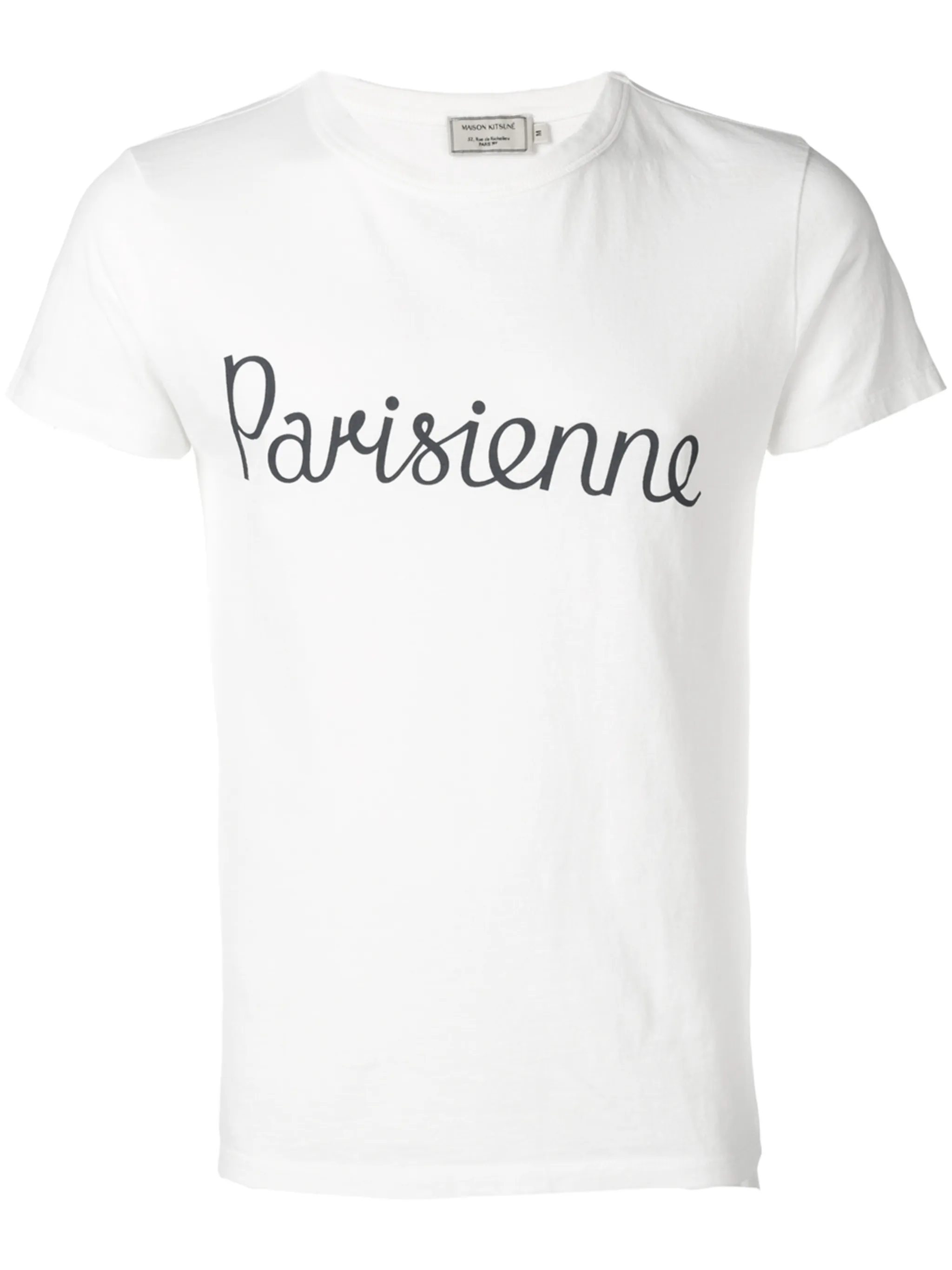 Футболка с принтом Parisienne Maison Kitsuné, белый
Футболка с принтом Parisienne Maison Kitsuné, белый