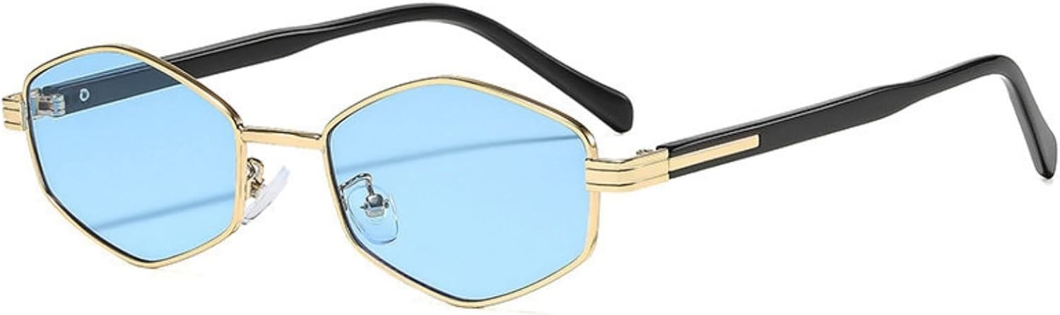 Солнцезащитные очки Willochra в стиле ретро с неровной металлической оправой для женщин и мужчин, 2026 год, модный винтажный шик, маленькая узкая золотая оправа, черные солнцезащитные очки, C6
Солнцезащитные очки Willochra в стиле ретро с неровной металлической оправой для женщин и мужчин, 2026 год, модный винтажный шик, маленькая узкая золотая оправа, черные солнцезащитные очки, C6