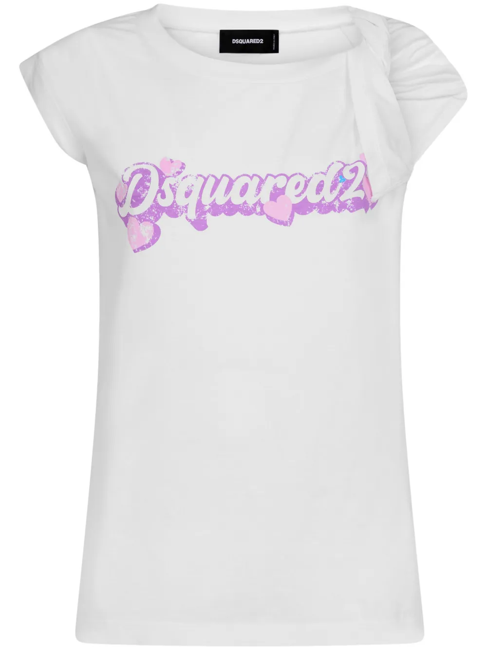 Блузка с логотипом DSQUARED2, белый
Блузка с логотипом DSQUARED2, белый