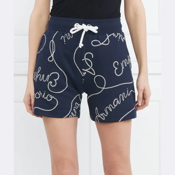 Шорты стандартного кроя Emporio Armani, синий
Шорты стандартного кроя Emporio Armani, синий