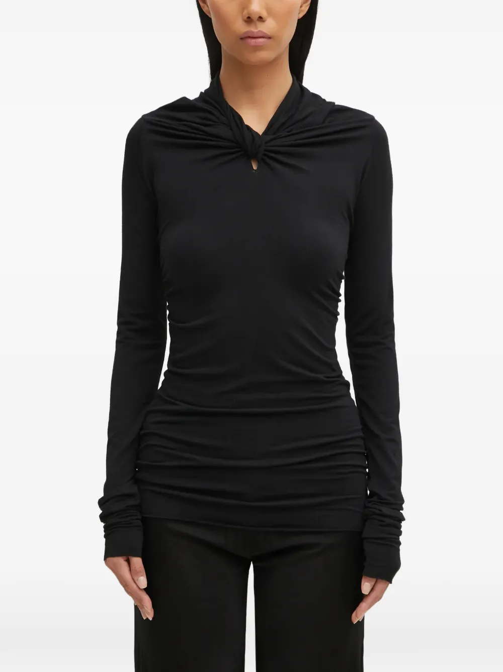 Кайро, топ с длинными рукавами Rick Owens Lilies, черный
Кайро, топ с длинными рукавами Rick Owens Lilies, черный