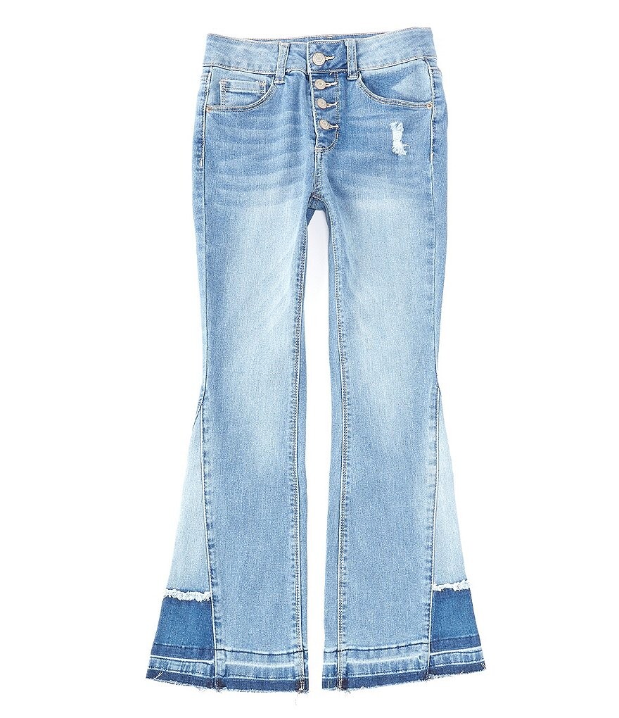 Джинсы-клеш в стиле хиппи для больших девочек 7–16 лет с высокой посадкой и расклешенными штанинами Hippie Girl, синий
Джинсы-клеш в стиле хиппи для больших девочек 7–16 лет с высокой посадкой и расклешенными штанинами Hippie Girl, синий