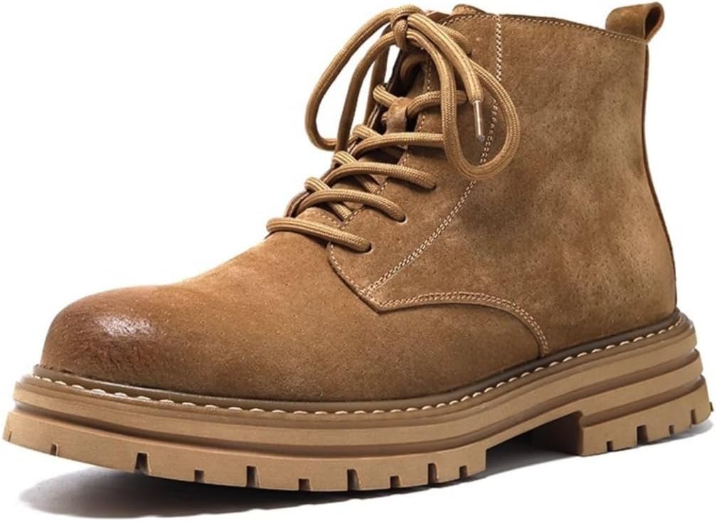 Прочные ботинки в винтажном стиле из замшевой кожи с поддержкой щиколотки для городской носки и повседневного использования, обеспечивающие комфорт на весь день Zixcplaz, бежевый
Прочные ботинки в винтажном стиле из замшевой кожи с поддержкой щиколотки для городской носки и повседневного использования, обеспечивающие комфорт на весь день Zixcplaz, бежевый