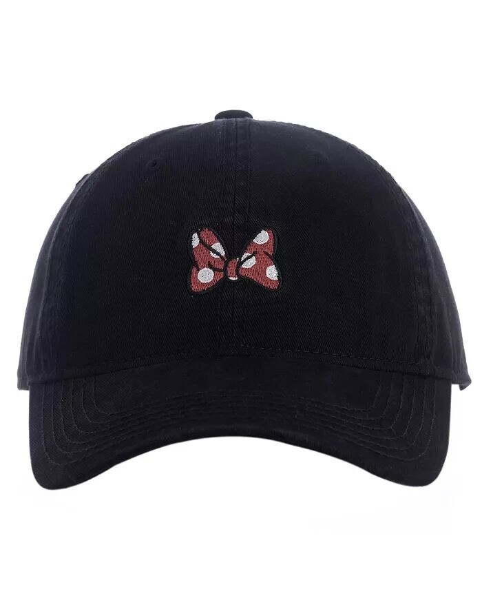 Хлопковая регулируемая шляпа для папы Concept One с изображением Минни Маус и бантами с вышивкой и изогнутыми полями Disney Minnie Mouse, черный
Хлопковая регулируемая шляпа для папы Concept One с изображением Минни Маус и бантами с вышивкой и изогнутыми полями Disney Minnie Mouse, черный