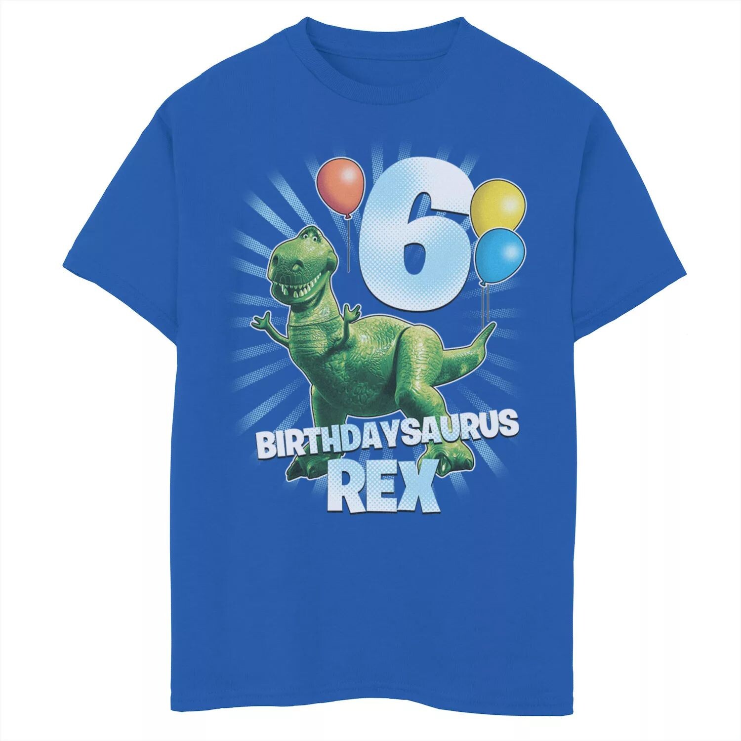 Футболка с рисунком «История игрушек» Disney/Pixar для мальчиков 8–20 лет рождения «Saurus Rex» на 6-й день рождения Disney / Pixar
Футболка с рисунком «История игрушек» Disney/Pixar для мальчиков 8–20 лет рождения «Saurus Rex» на 6-й день рождения Disney / Pixar