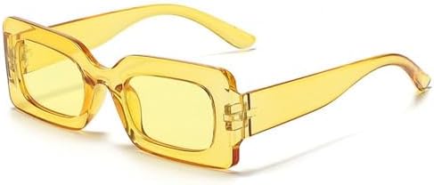 Солнцезащитные очки UV400 с защитой от ультрафиолета 2027 года, конфетного цвета, для женщин и мужчин, прямоугольные солнцезащитные очки, винтажные солнцезащитные очки MTZJH, Clear Yellow
Солнцезащитные очки UV400 с защитой от ультрафиолета 2027 года, конфетного цвета, для женщин и мужчин, прямоугольные солнцезащитные очки, винтажные солнцезащитные очки MTZJH, Clear Yellow