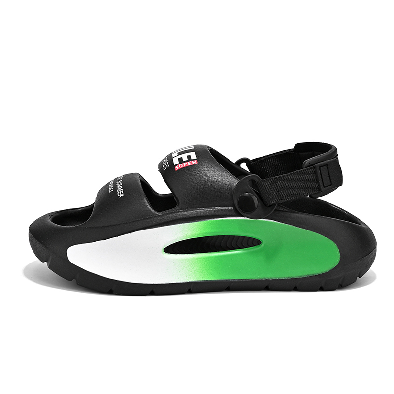 NANJIREN Пляжные сандалии унисекс хаки-черные, цвет Black
NANJIREN Пляжные сандалии унисекс хаки-черные, цвет Black