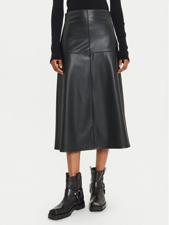 Юбка из искусственной кожи, стандартного кроя Max Mara Leisure, черный
Юбка из искусственной кожи, стандартного кроя Max Mara Leisure, черный