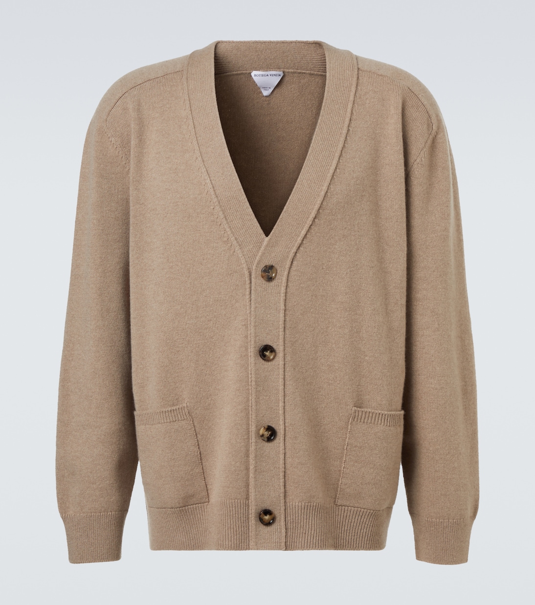 Кардиган из кашемира с добавками Bottega Veneta, бежевый
Кардиган из кашемира с добавками Bottega Veneta, бежевый