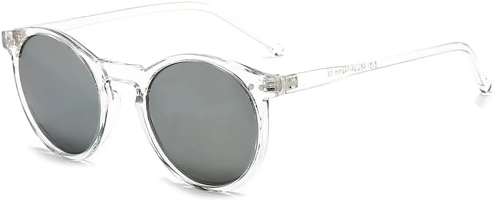 Модные солнцезащитные очки с мягкой прозрачной оправой и прозрачными линзами, классические винтажные солнцезащитные очки для мужчин и женщин TYUVIVO, Silver Black
Модные солнцезащитные очки с мягкой прозрачной оправой и прозрачными линзами, классические винтажные солнцезащитные очки для мужчин и женщин TYUVIVO, Silver Black