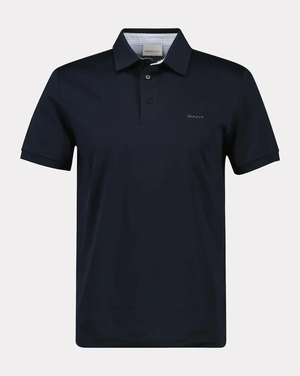 Мужская рубашка поло с коротким рукавом и вышивкой на груди Gant, черный
Мужская рубашка поло с коротким рукавом и вышивкой на груди Gant, черный