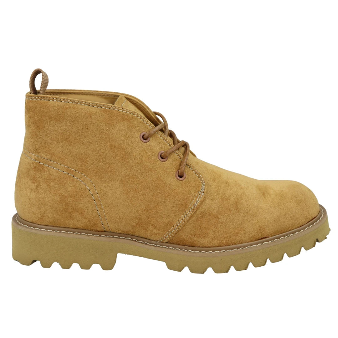 Повседневные походные ботинки Camel Jeans со шнуровкой по щиколотку Suede Chukka TruClothing
Повседневные походные ботинки Camel Jeans со шнуровкой по щиколотку Suede Chukka TruClothing