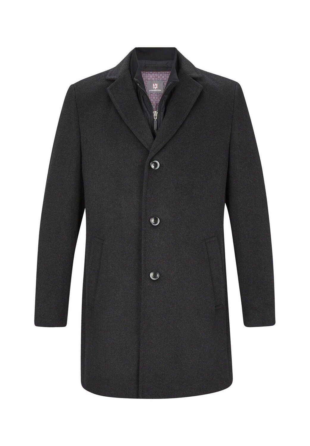 Шерстяное пальто УНСКА JAN VANDERSTORM, темно-серый
Шерстяное пальто УНСКА JAN VANDERSTORM, темно-серый