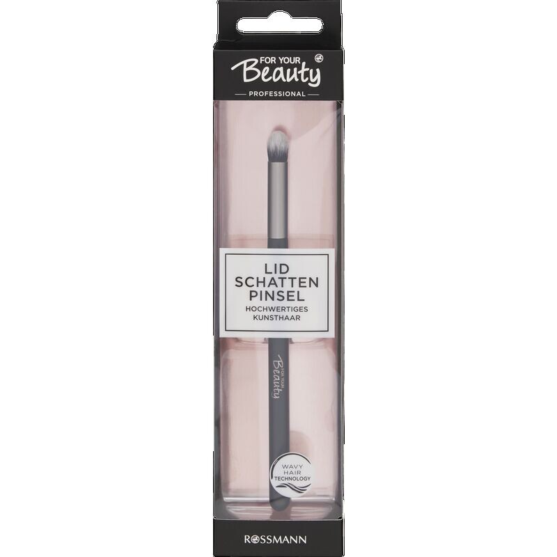 Профессиональная круглая кисть для теней For Your Beauty, 1 шт.
Профессиональная круглая кисть для теней For Your Beauty, 1 шт.