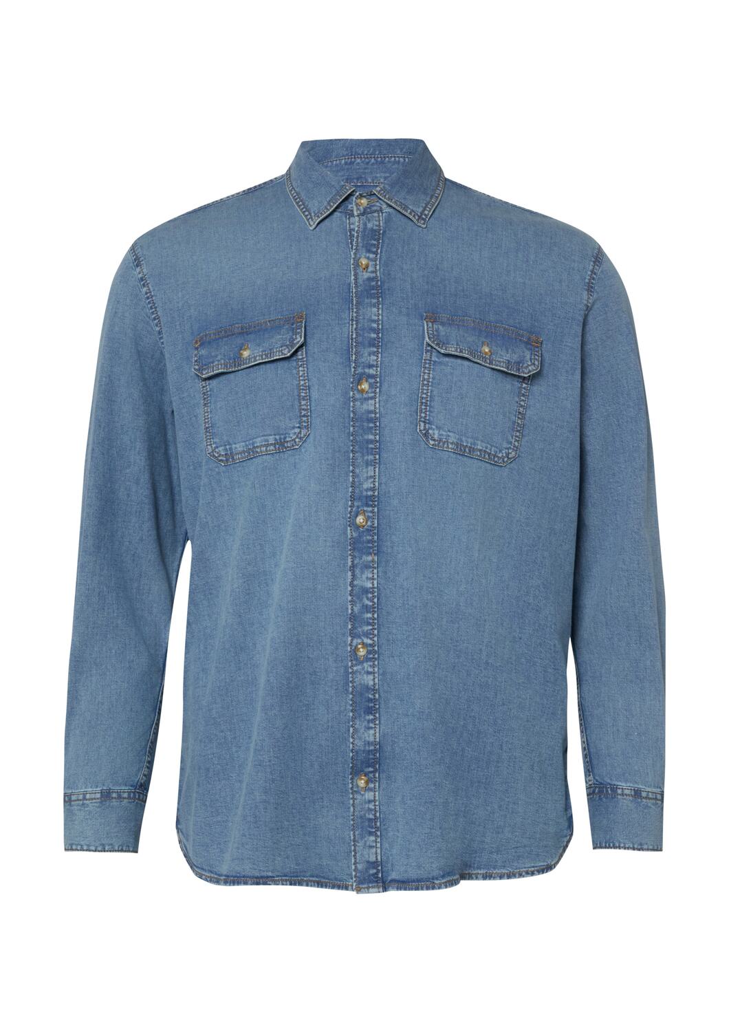 s.Oliver Рубашка на пуговицах синего цвета Regular fit
s.Oliver Рубашка на пуговицах синего цвета Regular fit