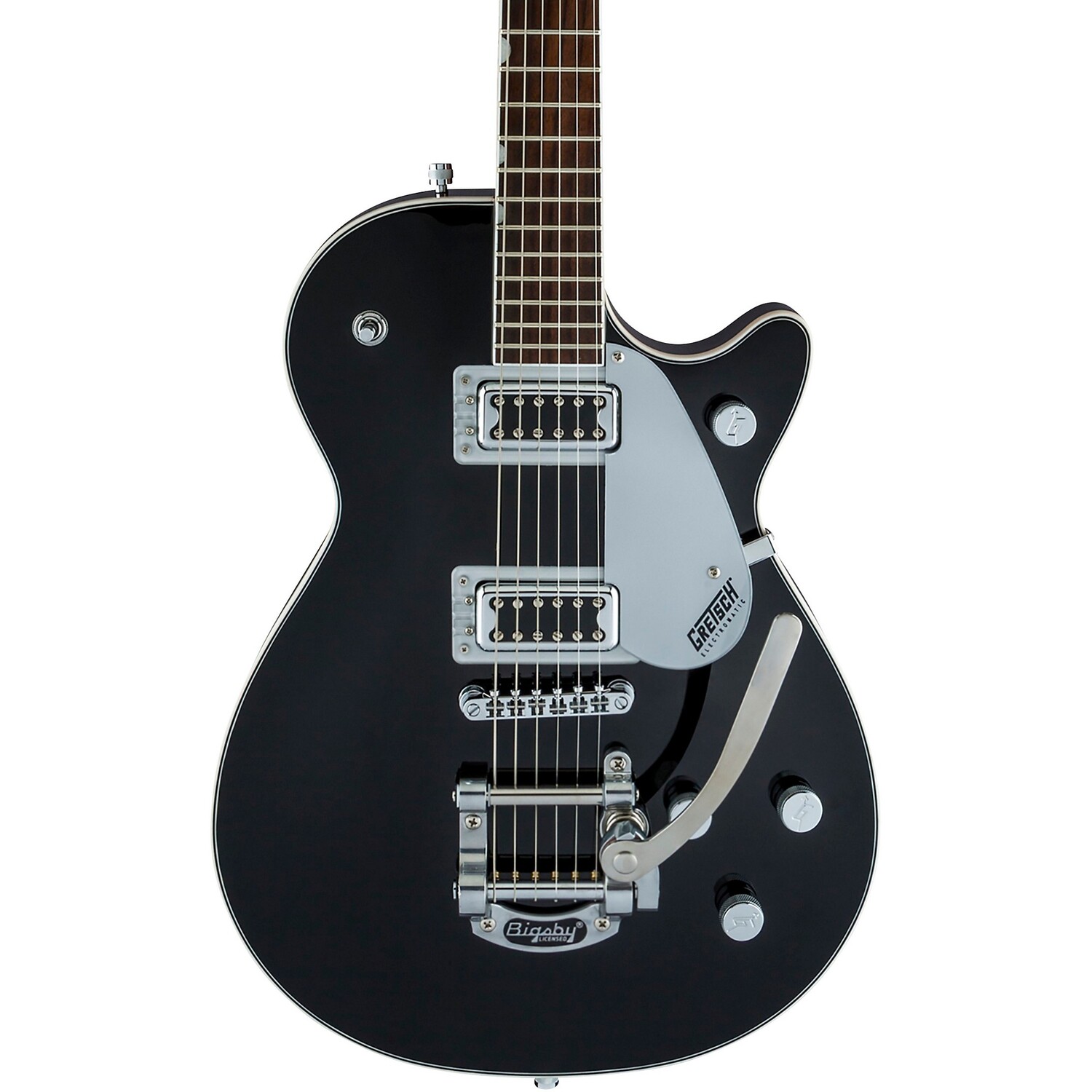 Gretsch Guitars G5230T Electromatic Jet FT Single-Cut With Bigsby Электрогитара черная
Gretsch Guitars G5230T Electromatic Jet FT Single-Cut With Bigsby Электрогитара черная