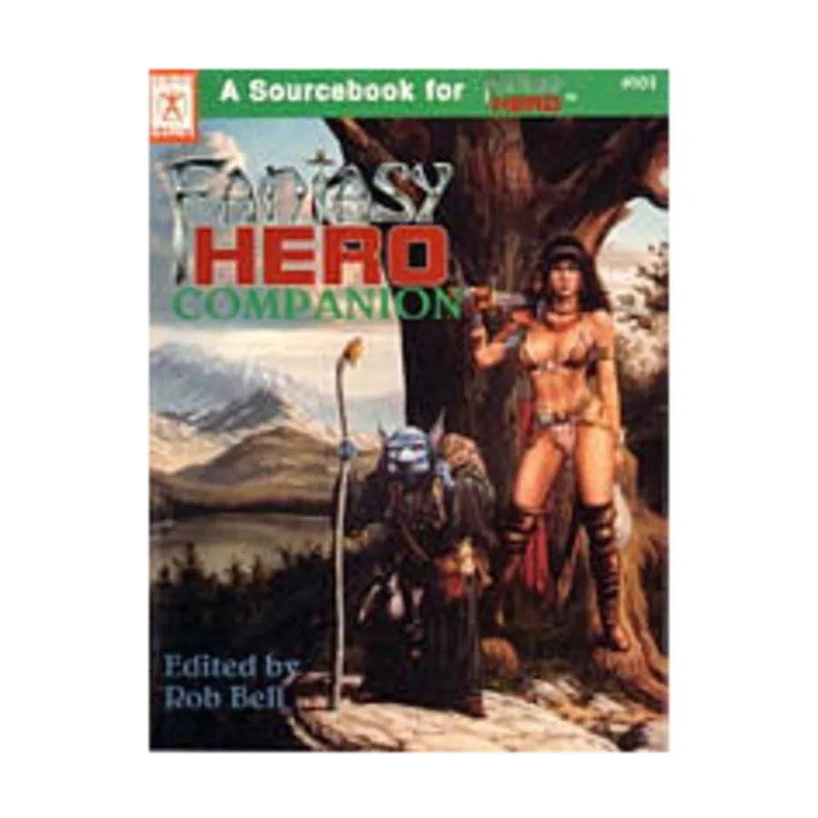Fantasy Hero Companion I, Hero System & Champions (4th Edition), мягкая обложка
Fantasy Hero Companion I, Hero System & Champions (4th Edition), мягкая обложка